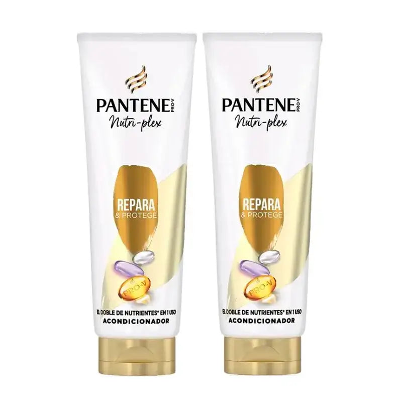 Pantene Nutri Plex Conditioner Repairs & Protects, Pack 2 x 325Ml