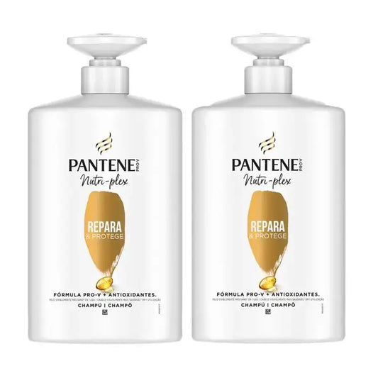 Pantene Nutri Plex Repair & Protect Shampoo, Pack 2 x 1000Ml