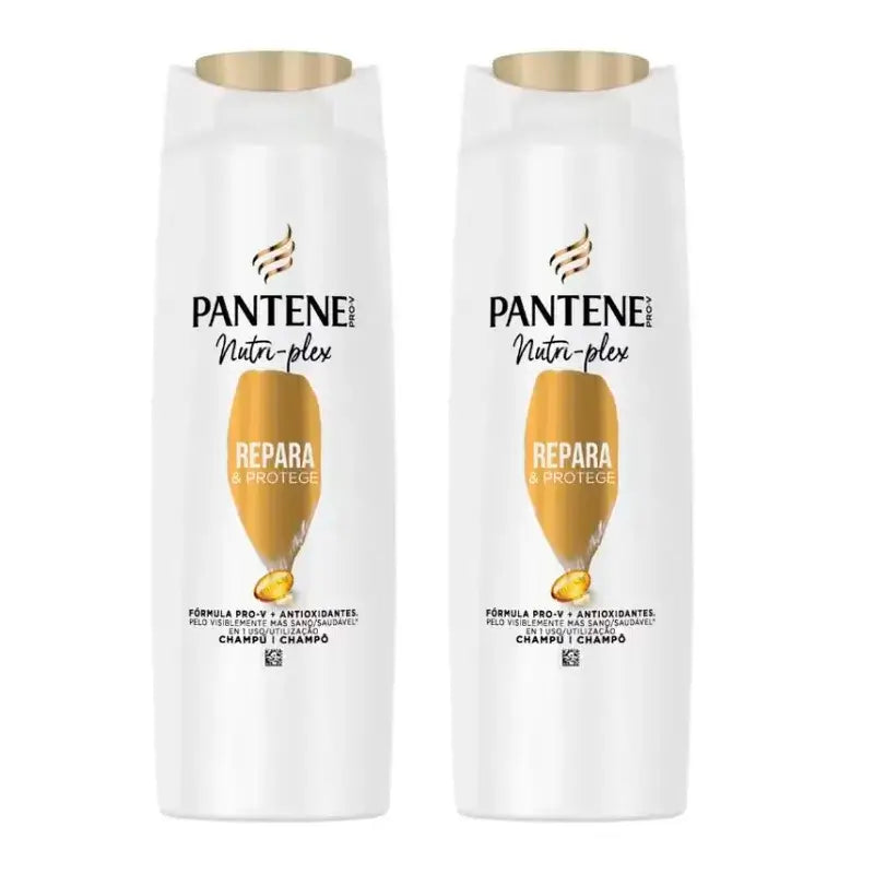 Pantene Nutri Plex Repair & Protect Shampoo, Pack 2 x 385Ml