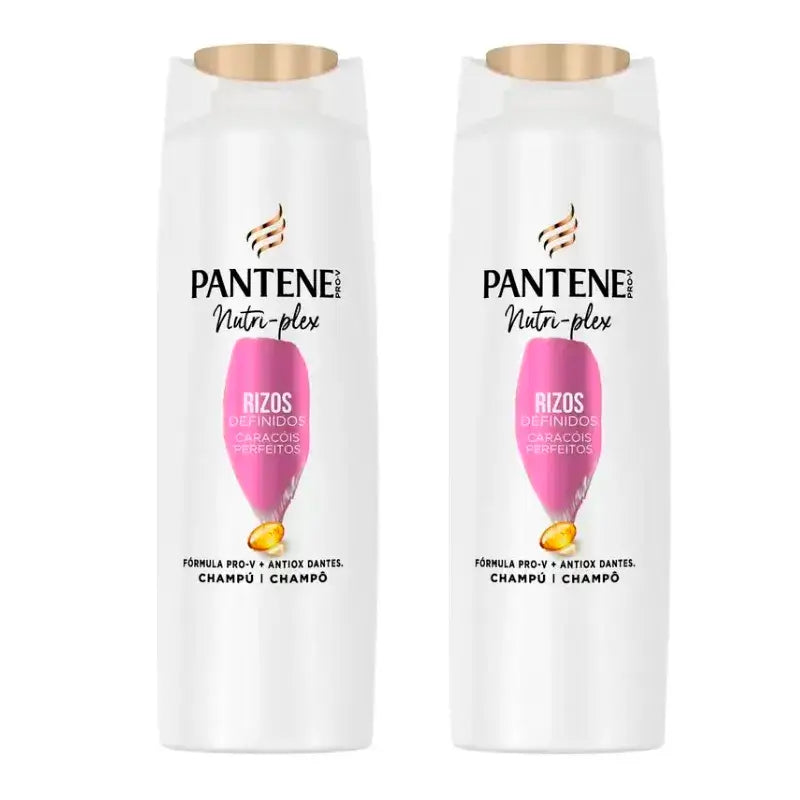 Pantene Nutri Plex Curls Shampoo , Pack 2 x385Ml