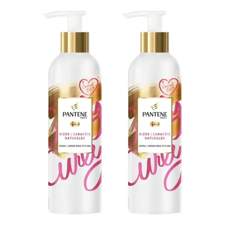 Pantene Pro-V Nourishing Curls With Movement Cream, Pack 2 x 235 Ml