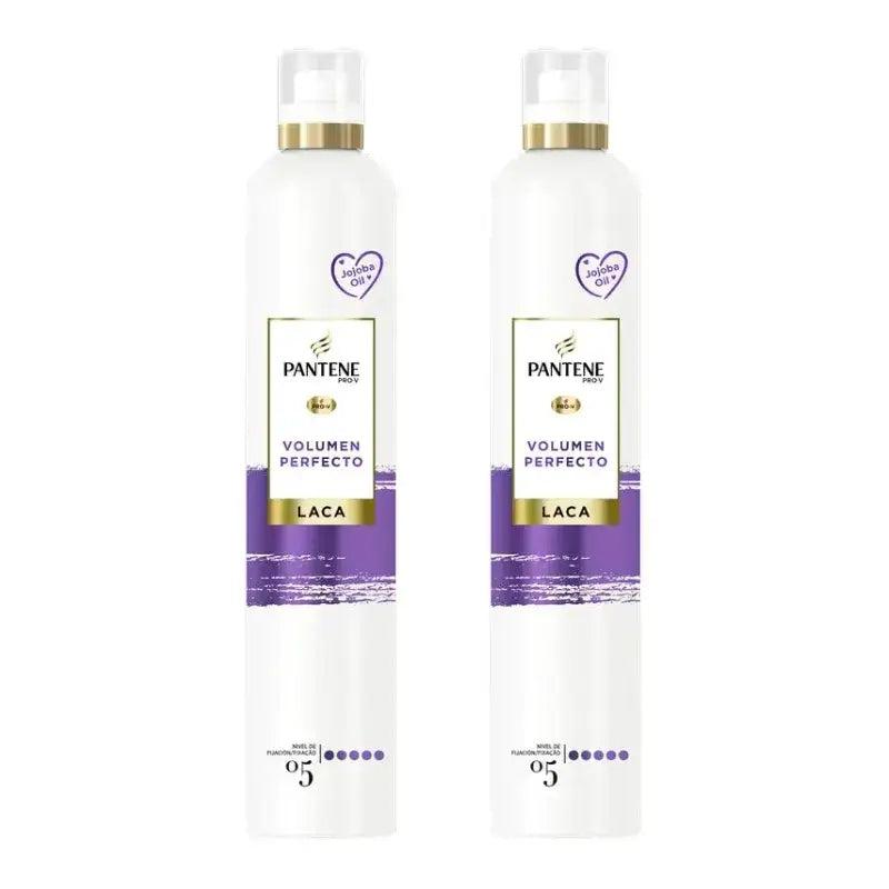 Pantene Pro-V Perfect Volume Hairspray, Pack 2 x 370 Ml