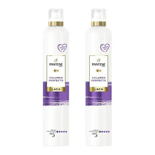 Pantene Pro-V Perfect Volume Hairspray, Pack 2 x 370 Ml