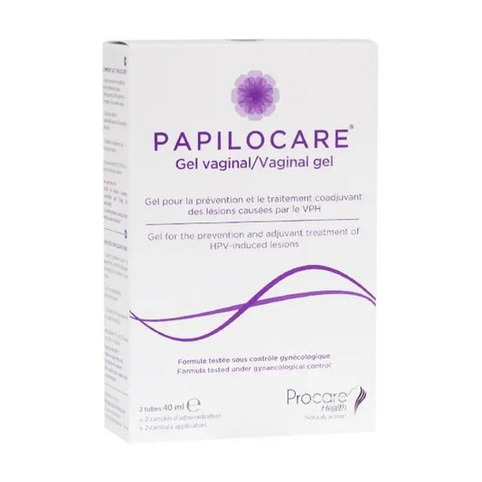 Papilocare Vaginal Gel 2 Tubes X 40 Ml