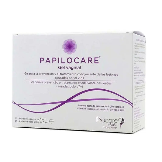 Papilocare Vaginal Gel 21 Cannulas Of 5 Ml