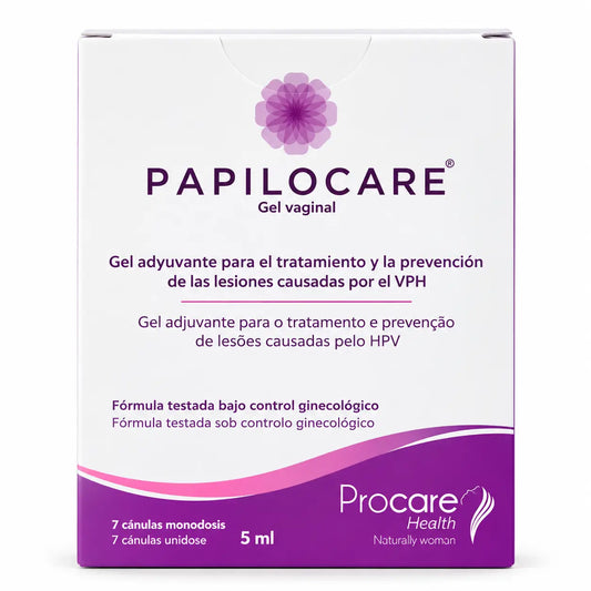 Papilocare Vaginal Gel 7 Cannulas 5 ml
