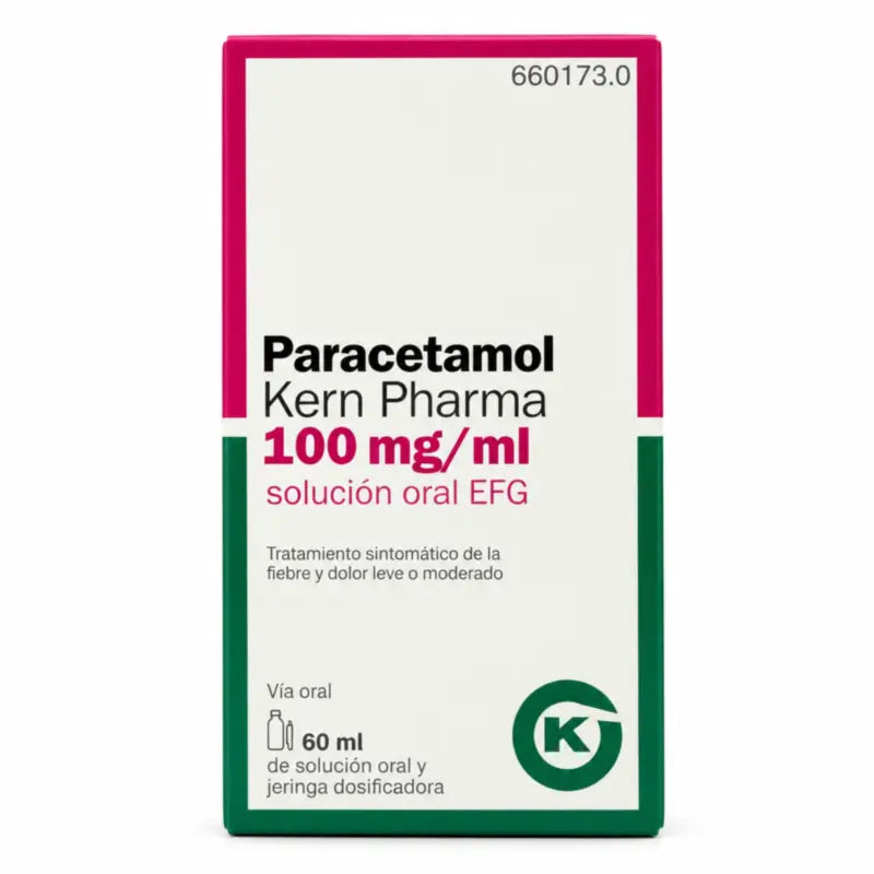 Paracetamol Kern Pharma EFG Oral Solution 60 ml