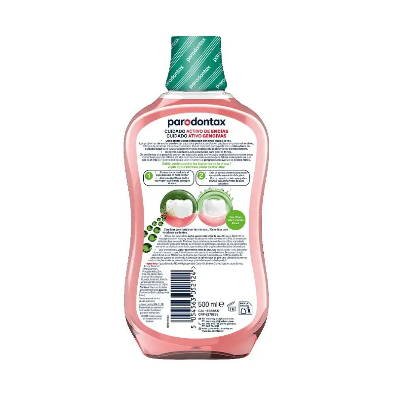 Parodontax Daily Herbal Gum Care Mouthwash, 500 ml
