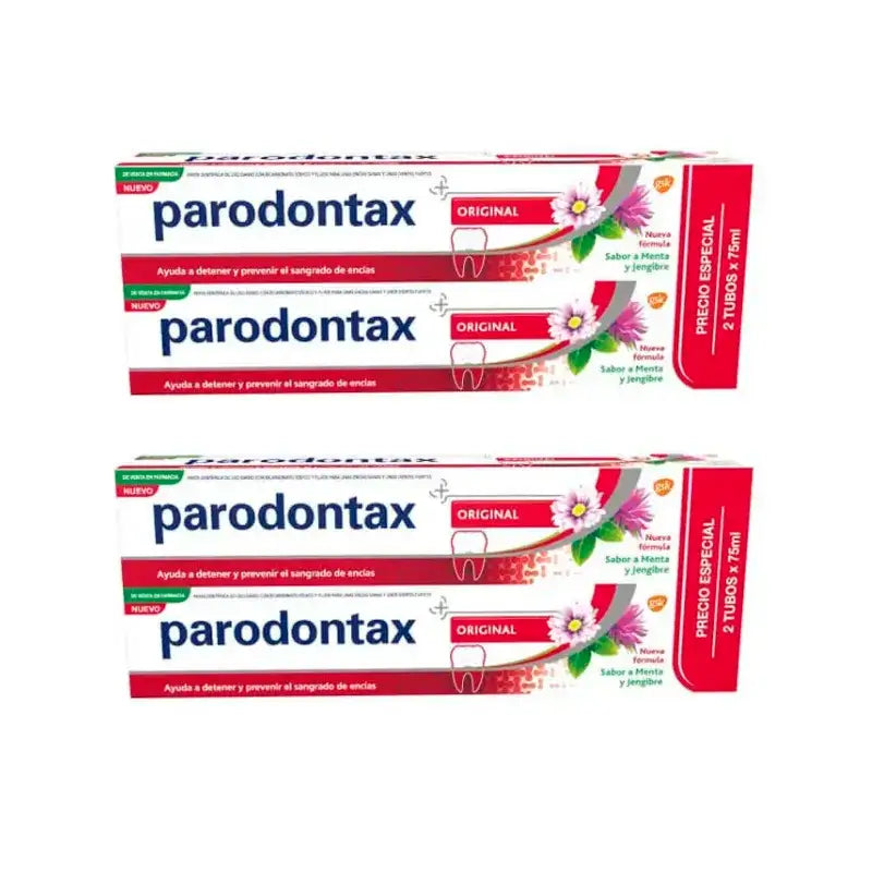 Parodontax Herbal Paste Original Pack 4 x 75 ml