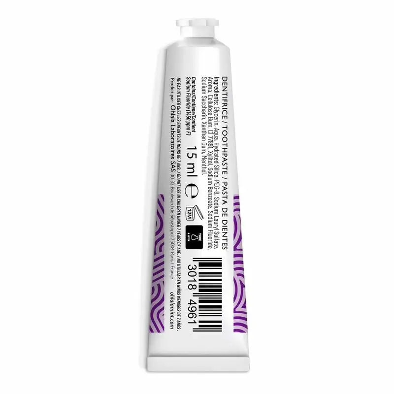 Toothpaste - Ohlala Toothpaste Violet Mint - 15 ml