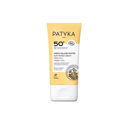 Patyka Coloured Sunscreen Face Cream Spf50 - Medium, 40 ml