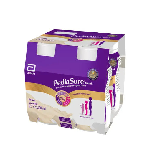 Pediasure Drink Vanilla Children, 4 Bottles x 220 ml