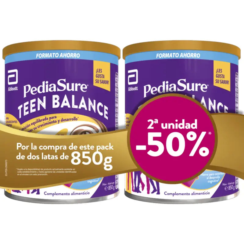 Pediasure Pack: Pediasure Teen Balance Chocolate 2 x 850g