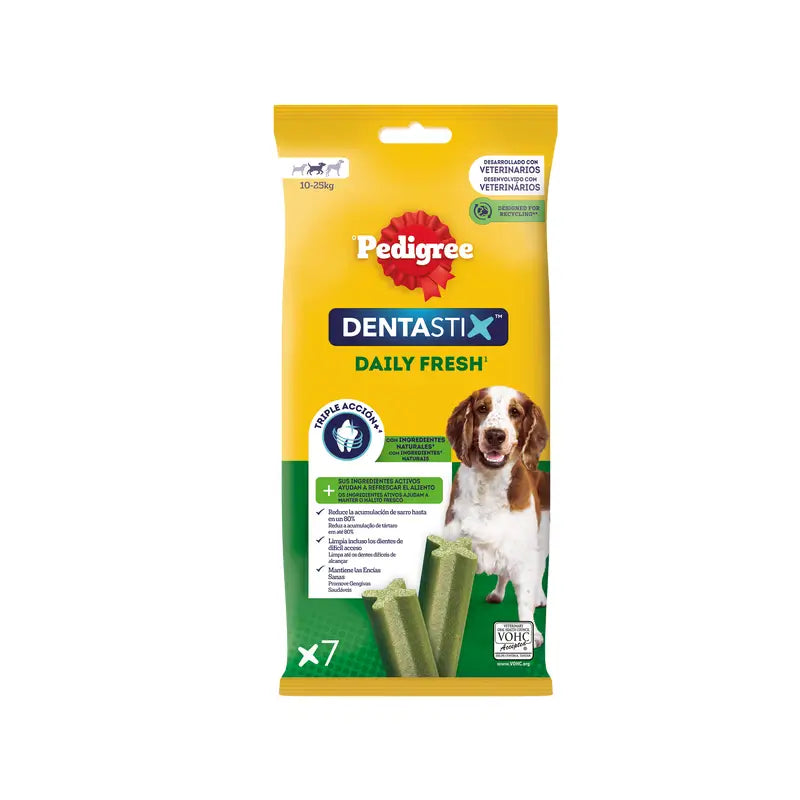 Pedigree Dentastix Fresh Medium 10X180Gr 7 Bars