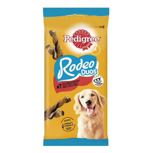 Pedigree Rodeo Duo Cheese & Beef 10X123Gr