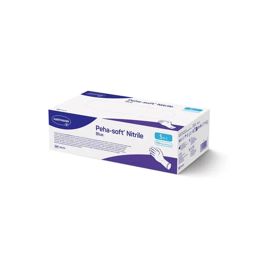 Peha-Soft Nitrile Gloves Blue S , 150 pcs.