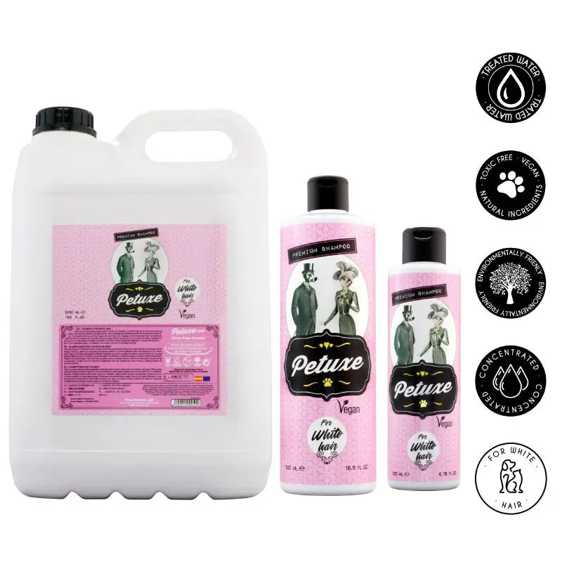 Petuxe White Hair Whitening Shampoo 200 Ml
