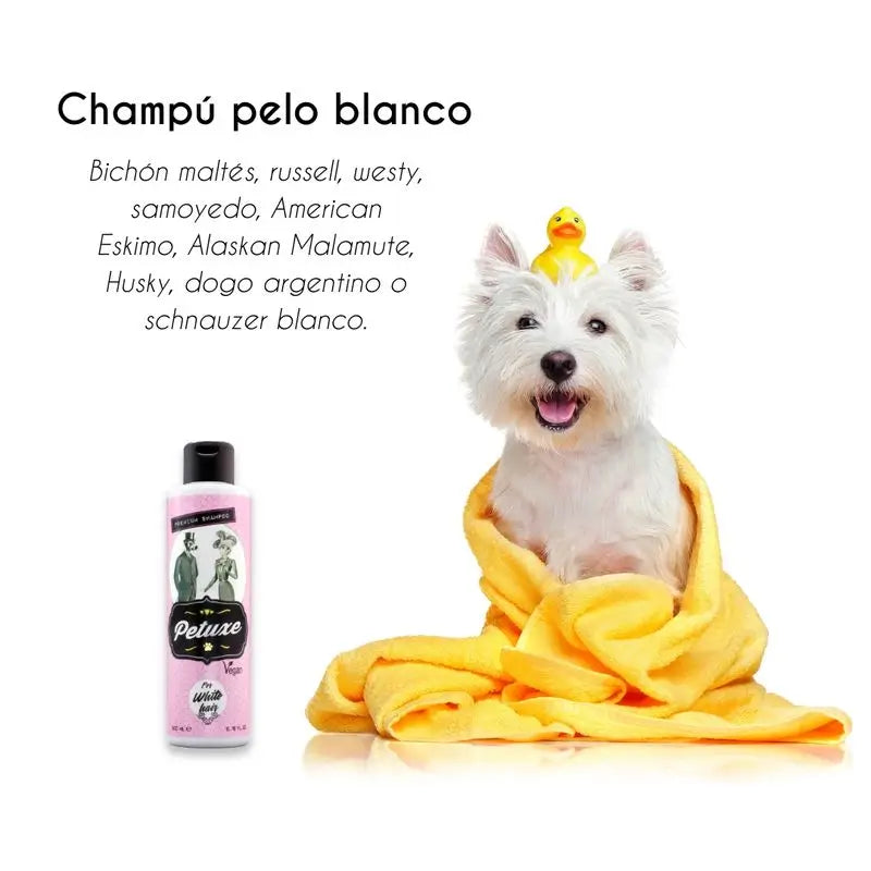 Petuxe White Hair Whitening Shampoo 200 Ml