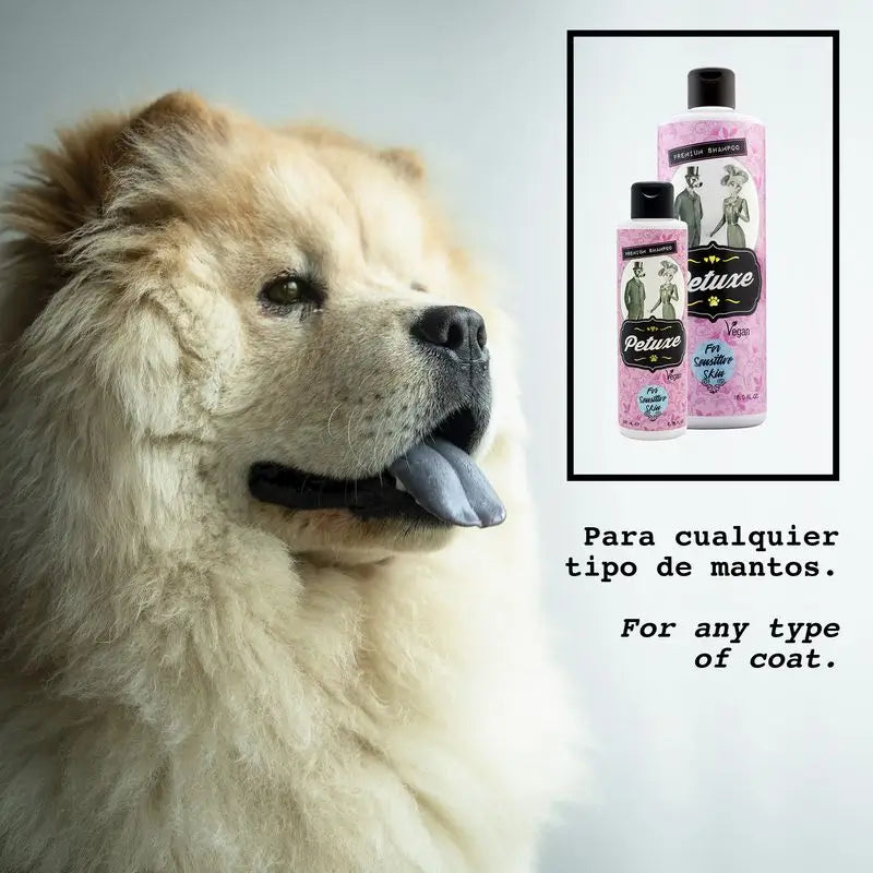 Petuxe Hypoallergenic Shampoo (Sensitive Skin). Zero%: Salt, Sulfates, Silicones,... 500 Ml