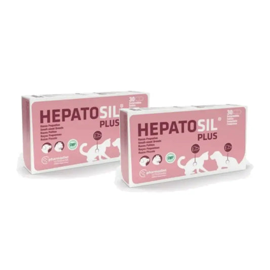 Pharmadiet Hepatosil Plus for Small Breeds, Pack of 2 x 30 tablets