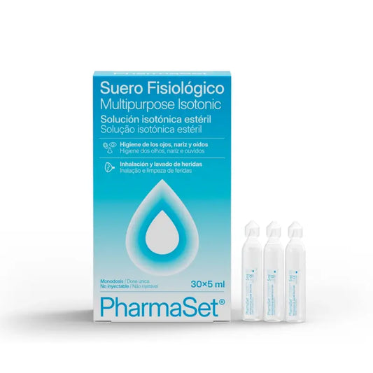 Pharmaset Physiological Serum, 30 Single Doses X 5 Ml