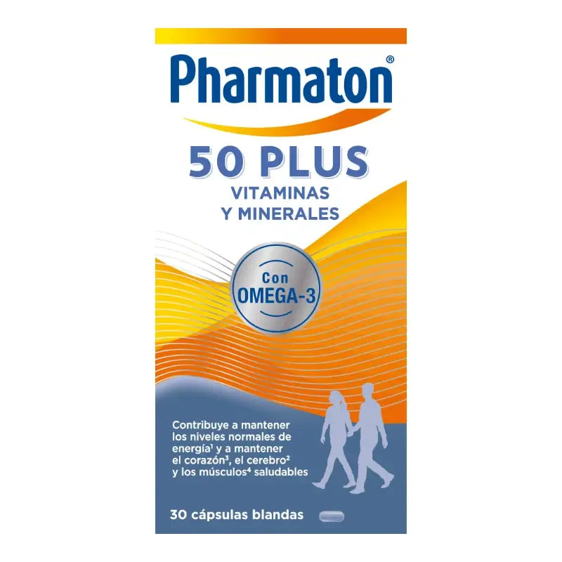 Pharmaton 50 Plus 30 capsules