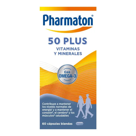 Pharmaton 50 Plus 60 capsules