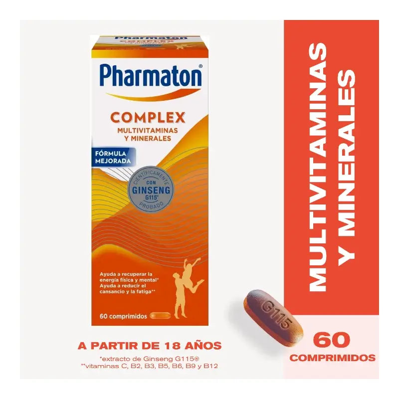 Pharmaton Complex Pack 2 x 60 Compact tablets