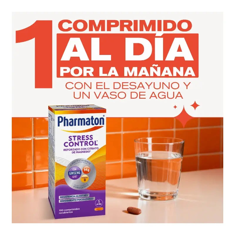 Pharmaton Stress Control Multivitamin, 100 tablets