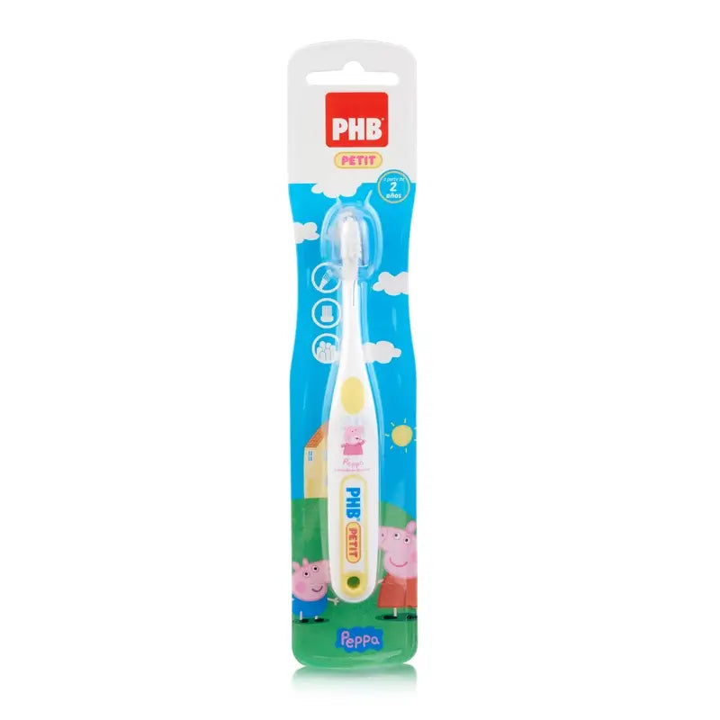 PHB Children's Toothbrush Plus Petit Peppa Pig + 2 years, different colours