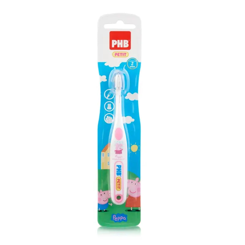 PHB Children's Toothbrush Plus Petit Peppa Pig + 2 years, different colours
