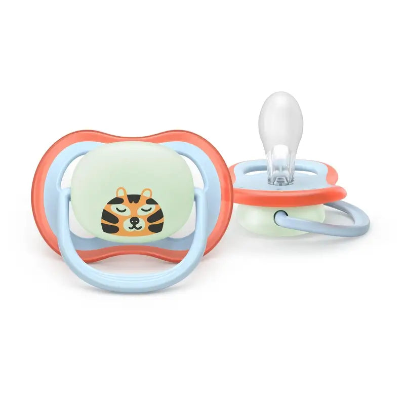 Philips Avent 2 ultra air night-time soothers 0-6m baby boy