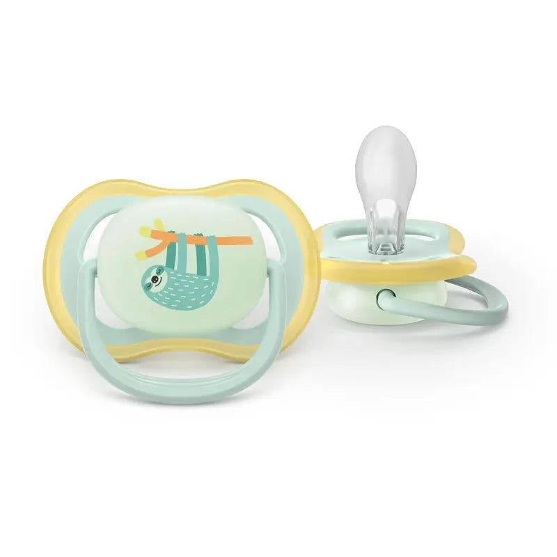 Philips Avent 2 ultra air night-time soothers 0-6m baby boy