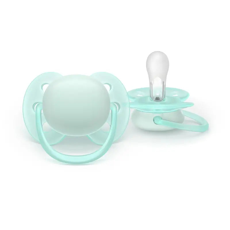 Philips Avent 2 ultra soft dummies 0-6m neutral