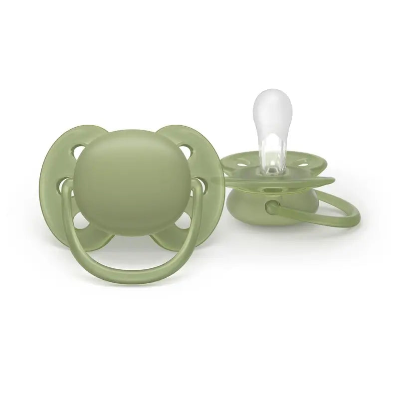 Philips Avent 2 soothers ultra soft +18m neutral