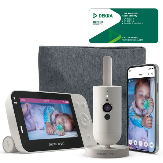 Philips Avent Baby Monitor With Video, 2.7'' Screen, Night Vision, 1 unit