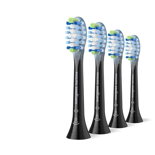 Philips Sonicare Diamondclean Sonicare Heads Black, 2-Pack