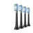Philips Sonicare Diamondclean Sonicare Heads Black, 2-Pack