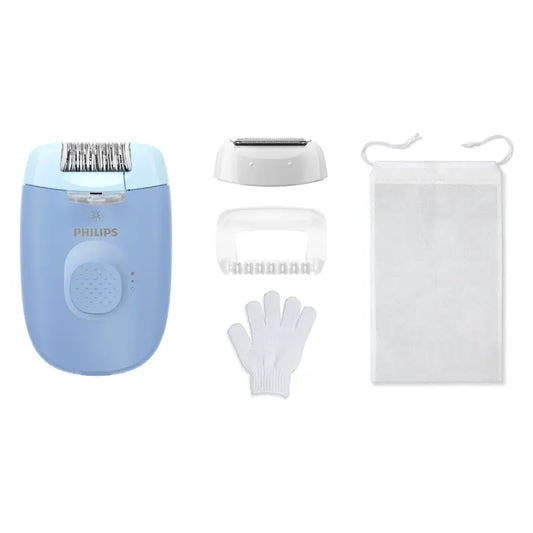 Philips Epilator Series 4000 Corded Epilator Blue