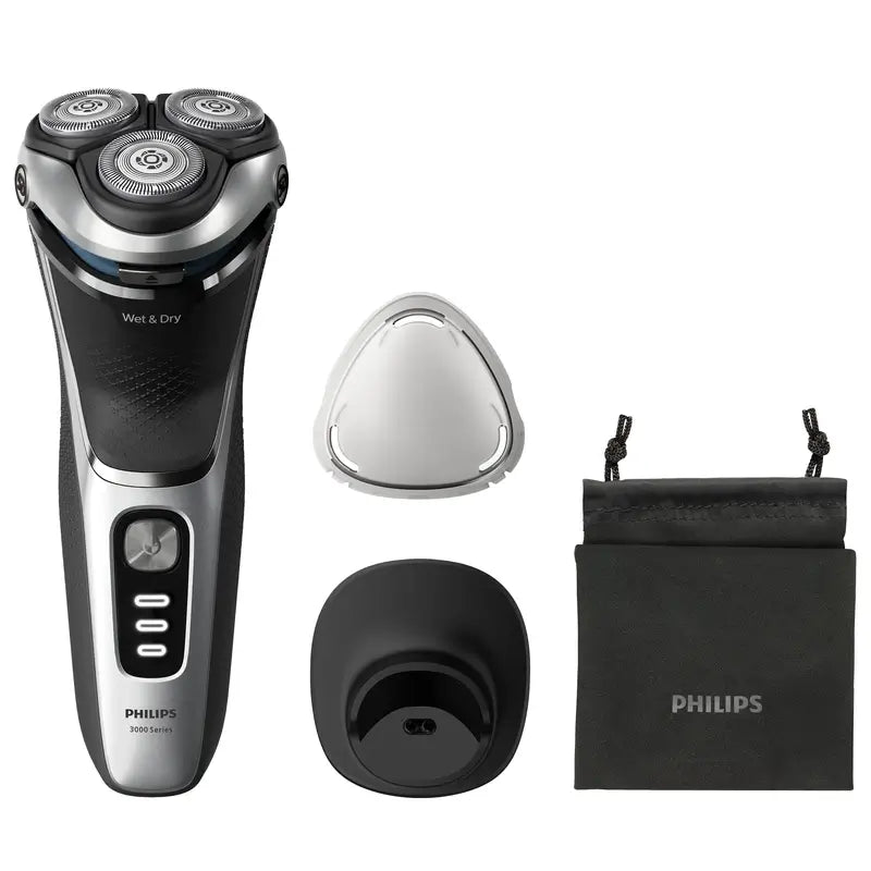 Philips Shaver Series 3000 Wet & Dry Comfortcut, 4D heads