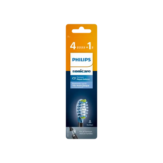 Philips Sonicare Premium Plaque Defence Refills, 4+1 pieces