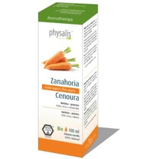 Physalis Carrot Oil 100Ml. Bio