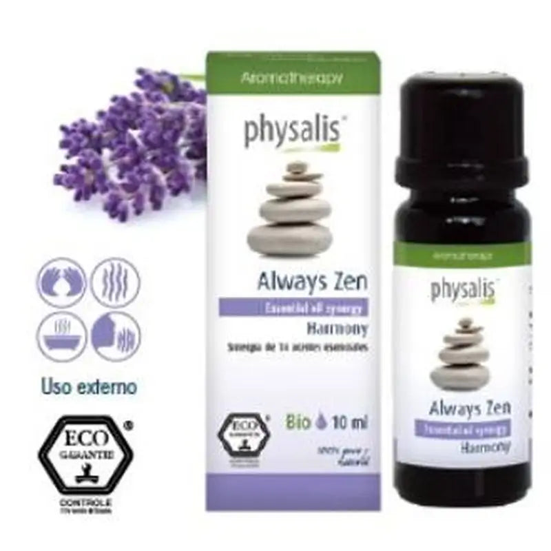 Physalis Always Zen Synergy Essential Oil 10Ml. Bio