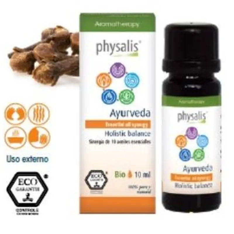 Physalis Ayurveda Synergy Essential Oil 10Ml. Bio
