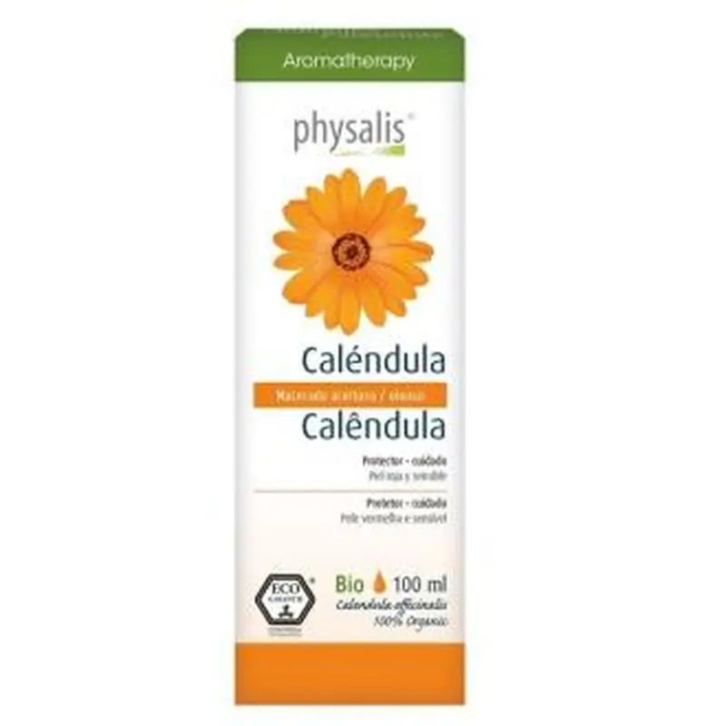 Physalis Calendula Vegetable Oil 100Ml. Bio