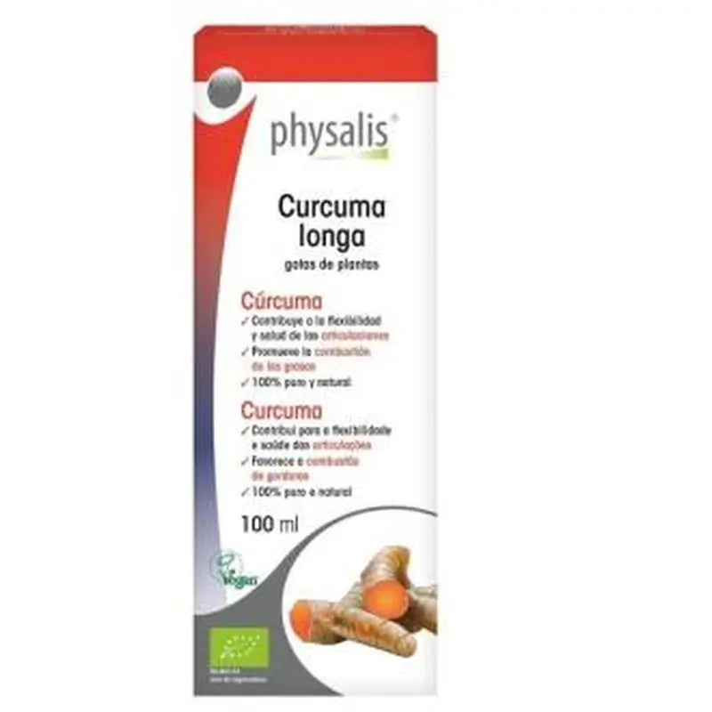Physalis Curcuma Longa Extract 100Ml. Bio