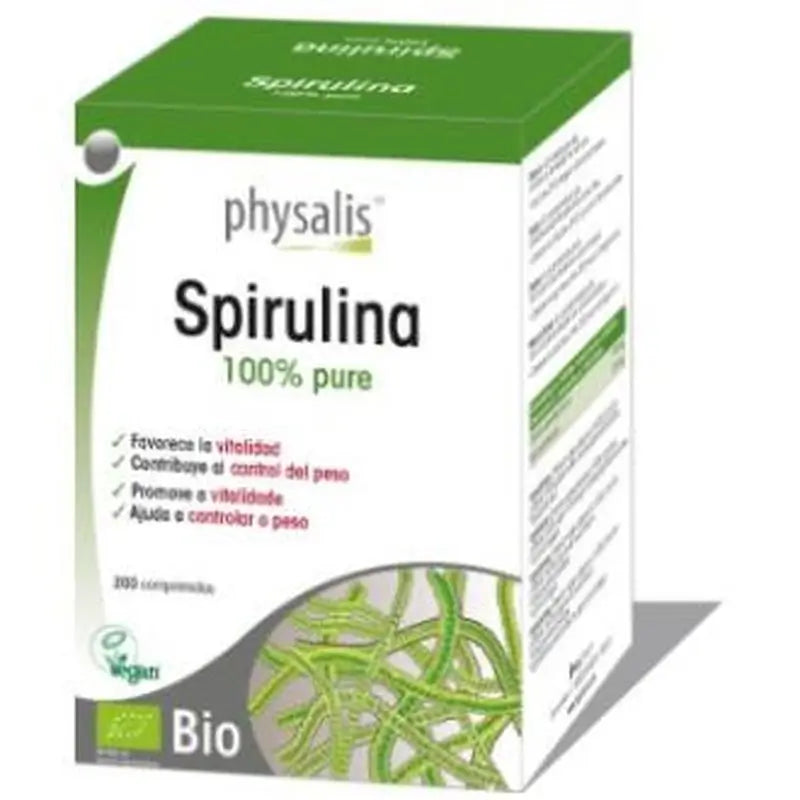 Physalis Spirulina 200 Organic Tablets