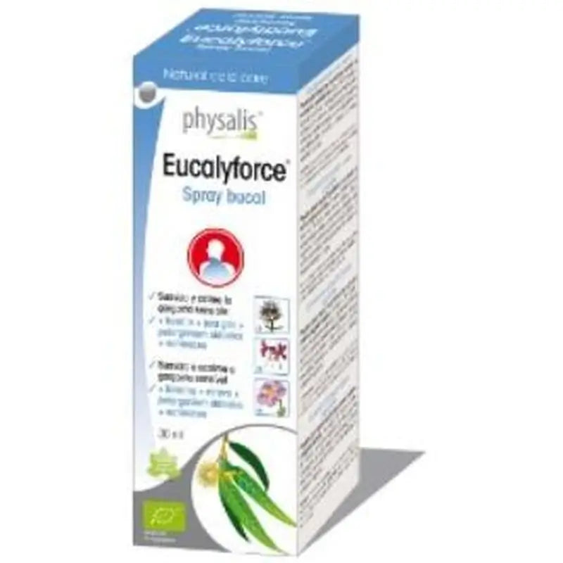 Physalis Eucalyforce Mouth Spray 30Ml. Bio