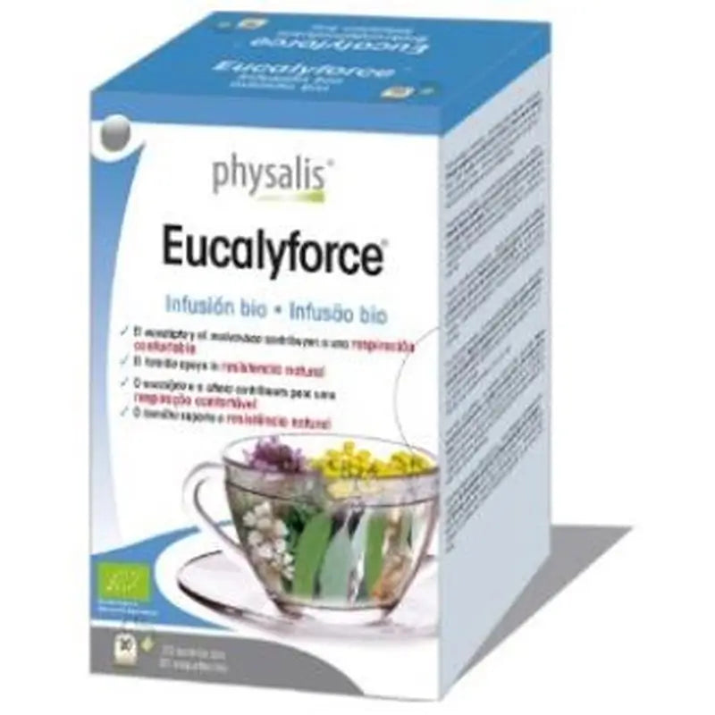 Physalis Eucalyforte Infusion 20Filters Bio