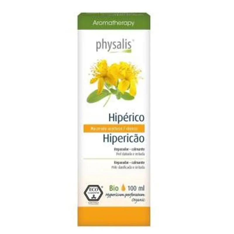 Physalis Hypericum Vegetable Oil 100Ml. Bio